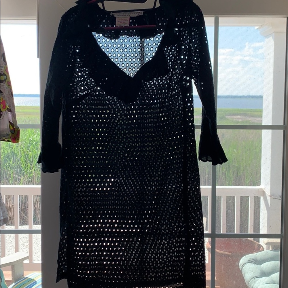 Gretchen Scott ruffle top